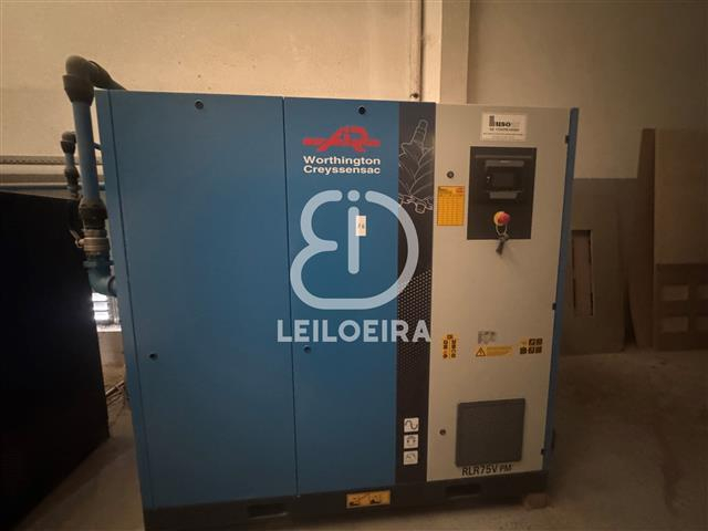 Fotografia de equipamento: Compressor - Lote 36